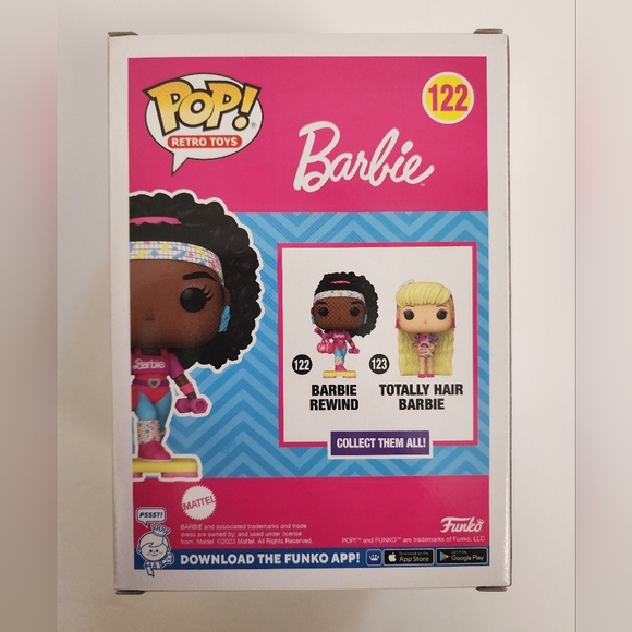 Funko Pop! Barbie Rewind Vinyl Figure #122 Figurine Mattel Toys - Picture 4 of 11